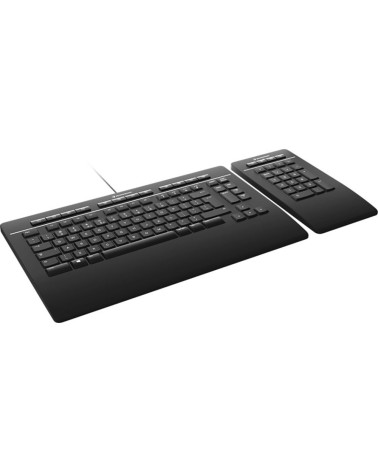 Клавиатура 3DConnexion 3DX-700092 Keyboard Pro with Numpad, US-International (QWERTY) 