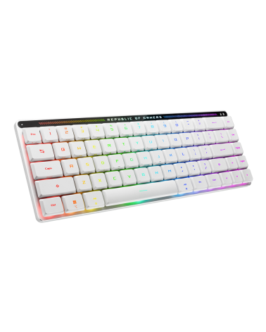 Клавиатура ASUS M603 FALCHION RX LP ROG RX Red ABS 65% USB 2.4GHz BT 