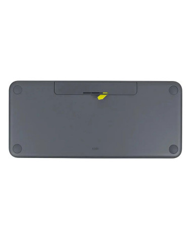 Клавиатура беспроводная Logitech K380 Multi-Device Bluetooth Keyboard Gray серая, копактная, 79 круглых клавиш, Bluetooth 3,0, п
