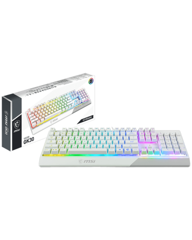 Клавиатура MSI VIGOR GK30 WHITE (S11-04RU304-CLA) 