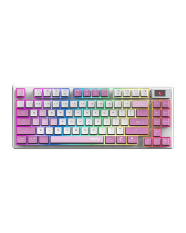 Клавиатура MSI FORGE GK600 TKL W VIOLET RU (S11-43RUQ01-HH9) 