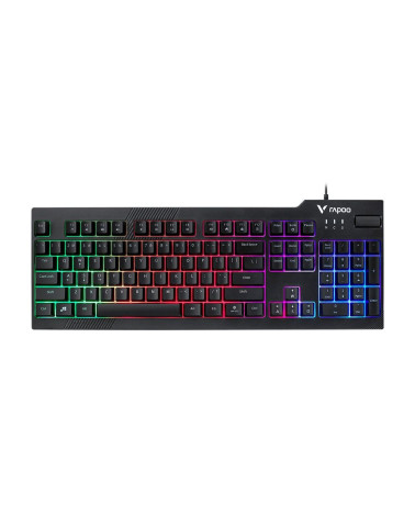 RAPOO Игровая клавиатура проводная V50S, цвет - черный 