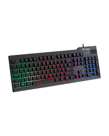 RAPOO Игровая клавиатура проводная V50S, цвет - черный 