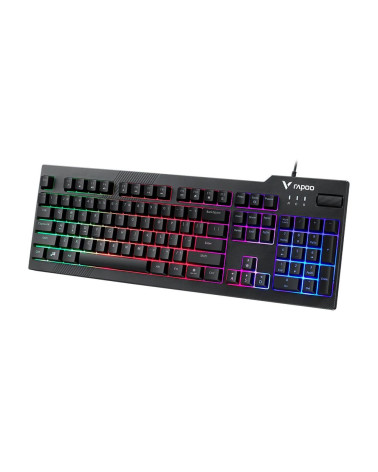 RAPOO Игровая клавиатура проводная V50S, цвет - черный 