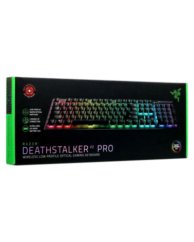 Игровая клавиатура Razer DeathStalker V2 PRO TKL (Red, Linear Optical Switch), русская , RZ03-04370100-R3M1 