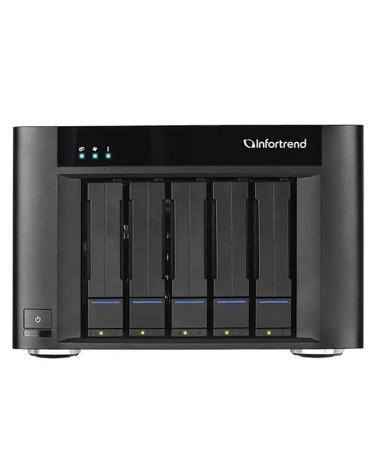 Платформа СХД Infortrend EonStor GSe Pro 100 5bay. desktop cloud-integrated unified storage, supports NAS, SAN, object protocol 