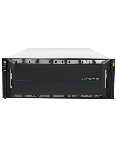 Сетевой накопитель Infortrend CS 2060D-J 4U/60bay, scale-out NAS, dual nodes subsystem including 2x4 Core CPU, 128GB (8x16GB), 8