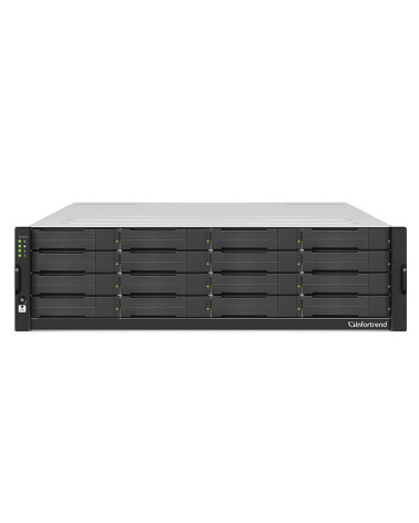 Сетевой накопитель Infortrend GSi 5016GU-F 3U/16bay, single controller system including 1xIntel Xeon E-2278GE CPU, 2x8GB memory,