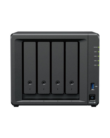 Платформа СХД Synology DS425+ 4 Bay 2xM.2 2.5GLAN 1GLAN 2GB (Max.10GB) DDR4 2xUSB 
