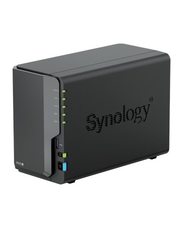 Платформа СХД Synology DS225+ 2 Bay 2xM.2 2.5GLAN 1GLAN 2GB (Max.10GB) DDR4 2xUSB 