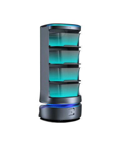 Сервисный робот-доставщик PuduRobotics модели HolaBot 