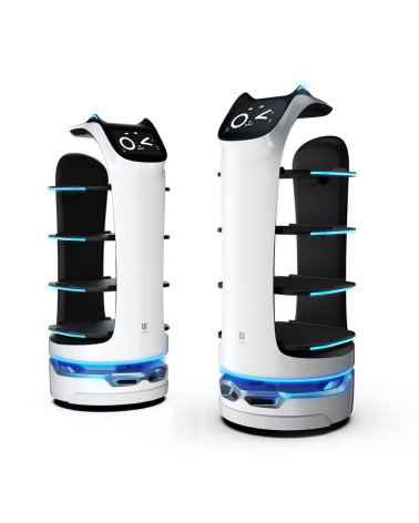 Сервисный робот-доставщик PuduRobotics модели BellaBot 