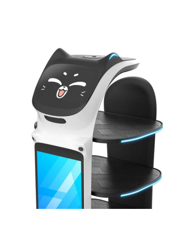 Сервисный робот-доставщик PuduRobotics модели BellaBot Pro (цвет: белый) 