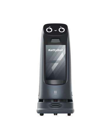 Сервисный робот-доставщик PuduRobotics модели KettyBot Pro (цвет: черный) 