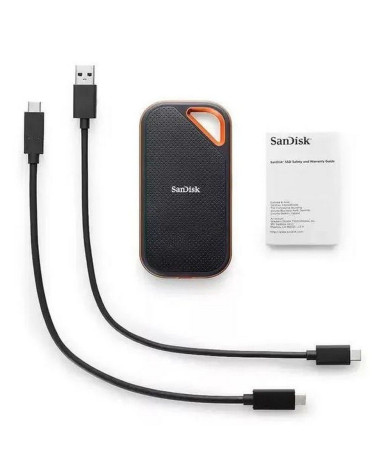 Твердотельный накопитель SSD SanDisk Extreme PRO 1TB Portable SSD - Read/Write Speeds up to 2000MB/s, USB 3.2 Gen 2x2, Forged Al