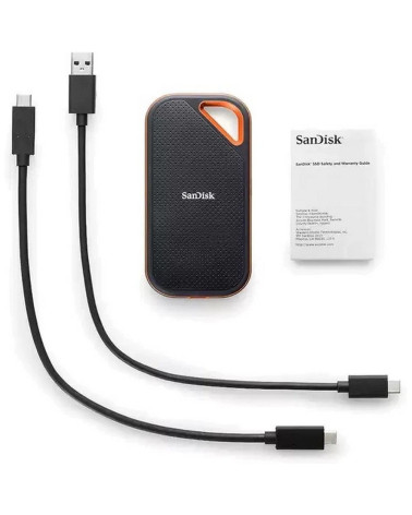 Твердотельный накопитель SSD SanDisk Extreme PRO 4TB Portable SSD - Read/Write Speeds up to 2000MB/s, USB 3.2 Gen 2x2 Forged Alu