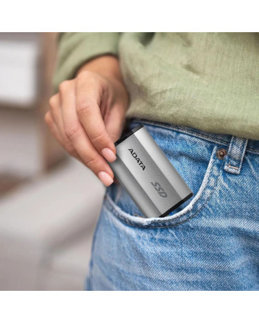 Твердотельный накопитель SSD ADATA 2TB SD810 SD810-2000G-CSG USB 3.2 Gen 2x2 Type-C,2000/2000 