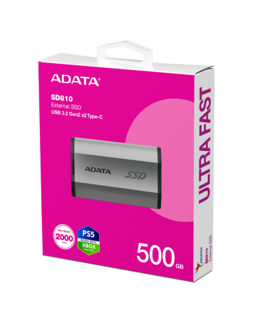 Твердотельный накопитель SSD ADATA 500GB SD810 SD810-500G-CSG 