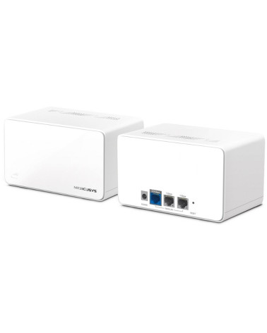 Усилитель Wi-Fi сигнала Домашняя Mesh система Mercusys Halo H90X(2-pack) AX6000 