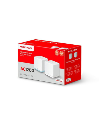 Усилитель Wi-Fi сигнала Домашняя Mesh система Mercusys Halo H32G(2-pack) AC1200 