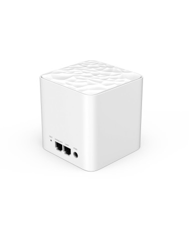 Маршрутизатор Tenda MW3(3-pack) Двухдиапазонная Wi-Fi Mesh система АС1200 до 300 Мбит/с на 2,4 ГГц + до 867 Мбит/с на 5 ГГц, LAN