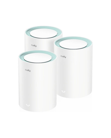 Маршрутизатор CUDY M1500(3-Pack) Gigabit Wi-Fi 6 Mesh Solution 