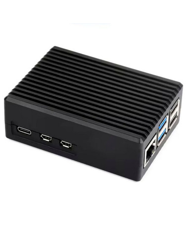 RA794 Металлический корпус для Raspberry Pi 5 c охлаждающим вентилятором