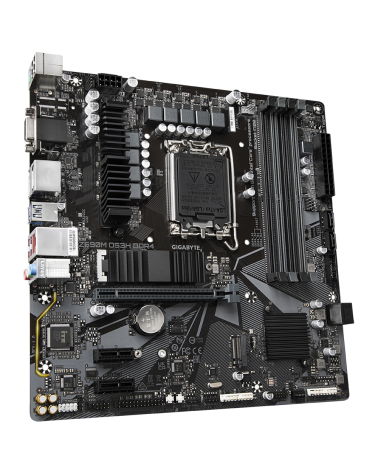 Материнская плата Gigabyte OEM Z690M DS3H DDR4, Socket 1700, Intel®Z690, 4xDDR4-3200, D-SUB+HDMI+DP+DP, 1xPCI-Ex16, 2xPCI-Ex1, 4