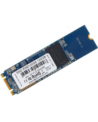 Твердотельный накопитель SSD AMD Radeon R5 120GB M.2 2280 R5M120G8 Client SATA 6Gb/s, 530/400, IOPS 64/81K, 3D TLC, RTL (181449)