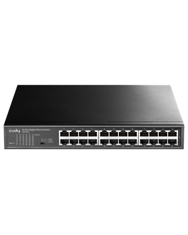 Коммутатор CUDY 24-Port Gigabit Metal Switch 24-Port Gigabit Switch, 24 Gigabit RJ45 Ports, IGMP Snooping, Loop Detection/Preven