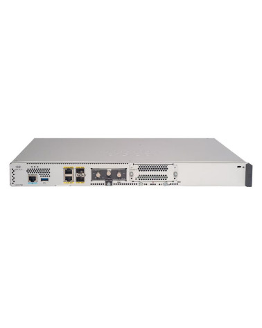 Маршрутизатор CISCO C8200L 1RU w/ 1 NIM slot and 4x 1 Gigabit Ethernet WAN ports, HSEC License key (enables upto 500Mbps IPsec t
