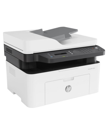 HP Laser 137fnw А4, МФУ, лазерное, черно-белое, 20стр/мин, 1200dpi, 600МГц, 128Мб, WiFi/USB/Ethernet, 500стр/картридж, (4ZB84A)