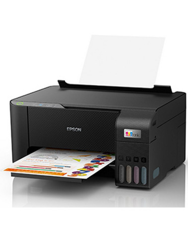 МФУ струйное Epson EcoTank L3210, A4, цветная печать, 5 стр/мин, 5760x1440 dpi, USB/СНПЧ, чёрный корпус (C11CJ68401/C11CJ68403/C