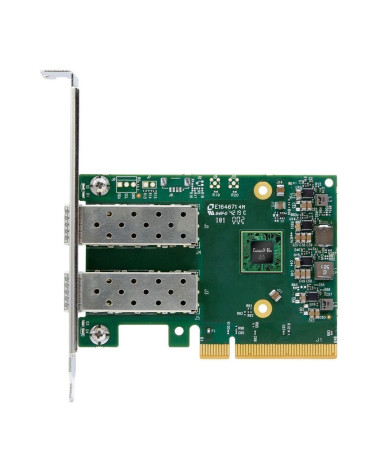 Сетевой адаптер Mellanox MCX631102AN-ADAT ConnectX®-6 Lx EN adapter card, 25GbE, Dual-port SFP28, PCIe 4.0 x8, No Crypto, Tall B