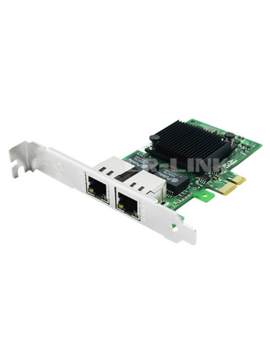 Сетевой адаптер Lr-Link LREC9222HT PCIe 2.1 x1, Intel i350, 2*RJ45 1G NIC Card (302472)