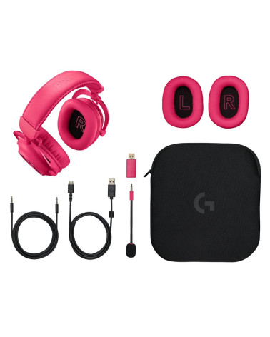 Гарнитура игровая беспроводная Logitech G Pro X 2 Wireless, Pink