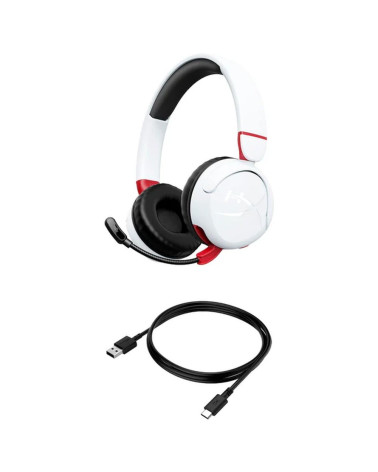 Игровая гарнитура беспроводная HyperX Cloud Mini Wireless White  7G8F2AA