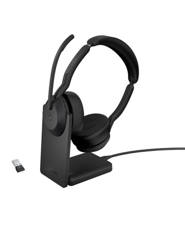 Беспроводная гарнитура Jabra Evolve2 55, Link380а MS Stereo Stand