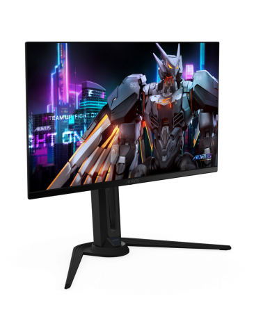 Монитор 27" Gigabyte AORUS FO27Q5P EK Black (QD-OLED, 2560×1440, 500Hz, 300 cd/m, 1,5M:1, 2xHDMI 2.1, DP 2.1 UHBR20, 1x MiniDP 2