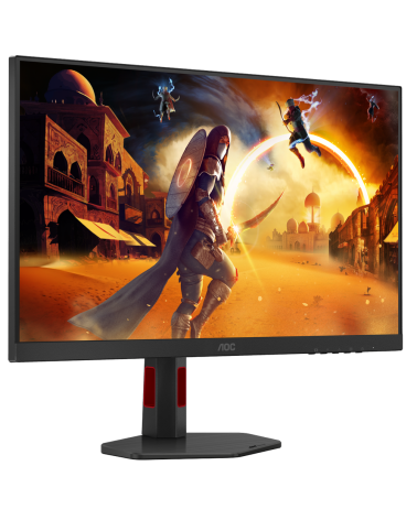 Монитор 27" AOC Q27G4SRU  IPS, 2560x1440, 300Hz, 1ms, 400сd/m, 1000:1, HDR10 | 2xHDMI(2.1), 2xDP(1.4), 2xUSB 3.2 | HAS, Pivot, S