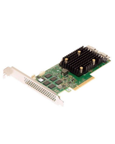 HBA-адаптер Broadcom 9500-16i SGL (05-50134-00 / 03-50134-00002) PCIe v4 x8 LP, Tri-Mode SAS/SATA/NVMe 12G HBA, 16port(2*int SFF