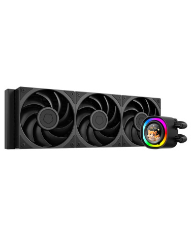 Вентилятор Cooler ID-Cooling FX360 LCD PE BLACK LCD SCREEN 350W/ all Intel/AMD/ no LED fan