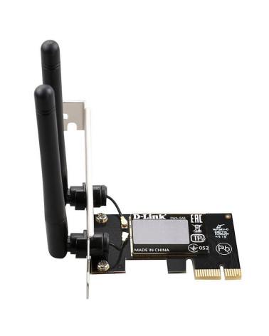 Адаптер беспроводной связи (Wi-Fi) D-Link DWA-548/10/C1A Беспроводной PCI Express адаптер N300 10 