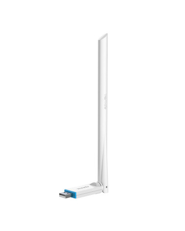 Адаптер беспроводной связи (Wi-Fi) Tenda U2 Адаптер Wi-Fi N150 2,4 ГГц, до 150 Мбит/с, передатчик 20 dBm, подключение USB, 1х6dB