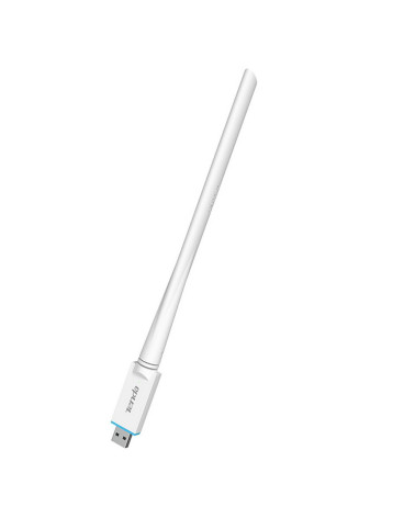 Адаптер беспроводной связи (Wi-Fi) Tenda U2 Адаптер Wi-Fi N150 2,4 ГГц, до 150 Мбит/с, передатчик 20 dBm, подключение USB, 1х6dB