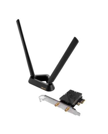 Сетевой адаптер ASUS PCE-BE92BT WiFi 7 Bluetooth 5.4 5764+2882+688Mbps 6GHz/5GHz/2.4GHz 