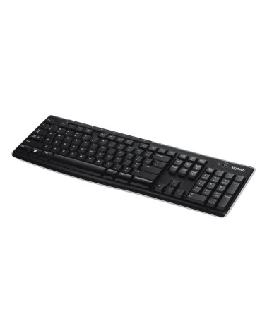 Клавиатура беспроводная Logitech K270 |920-003058| приемник Unifying, 2 батарейки AAA, RTL 