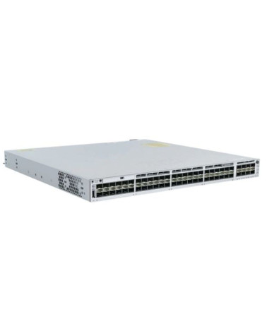 Коммутатор CISCO Catalyst 9300 48-port 1Gb SFP with modular uplinks, PS 1x750W (up to 2), DNA Network Advantage, C9300-48S-A