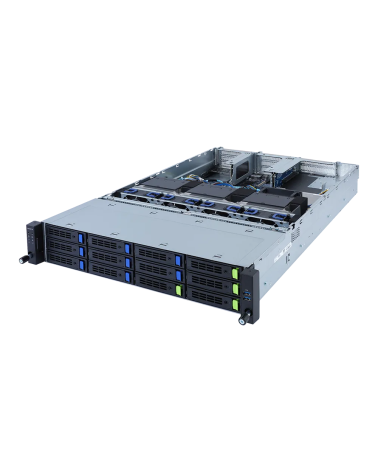 Платформа системного блока Gigabyte R282-G30 2U, 2x LGA4189, 32x DIMM DDR4, 12x 3.5" SAS/SATA 4x NVME Gen4, 2x 1Gb/s Intel I350-