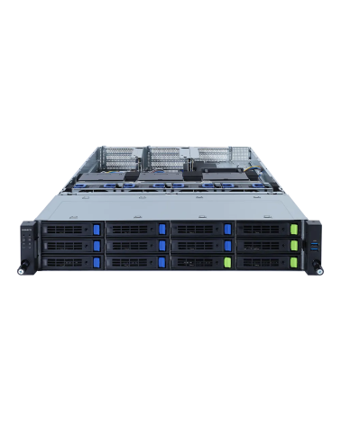 Платформа системного блока Gigabyte R282-G30 2U, 2x LGA4189, 32x DIMM DDR4, 12x 3.5" SAS/SATA 4x NVME Gen4, 2x 1Gb/s Intel I350-